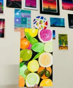 Original painting- Citrus babies