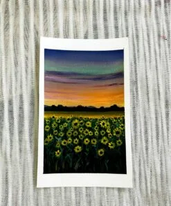 Original painting- Sunflower Garden