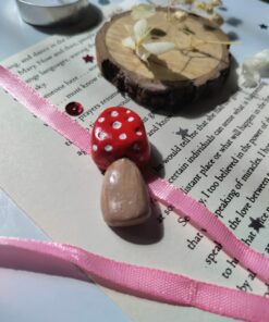 Clay magnet- Mushroom