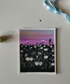 Original Painting- Majestic white roses